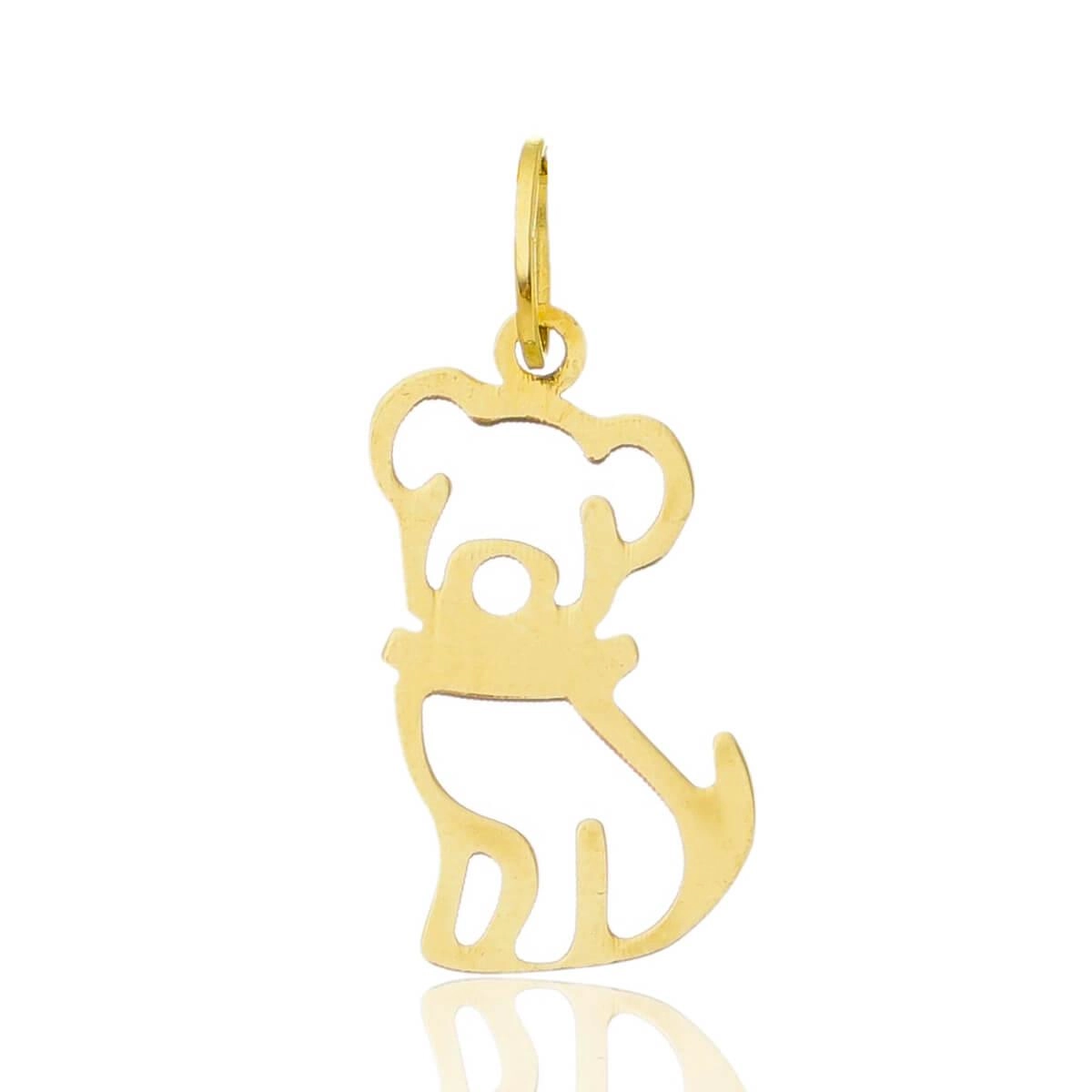 Pingente Ouro 18k Cachorro 1.65cm 