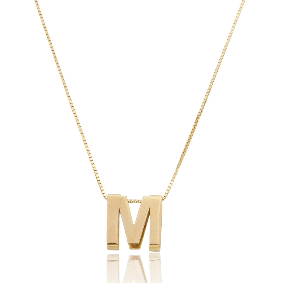 Pingente Ouro 18k Letras