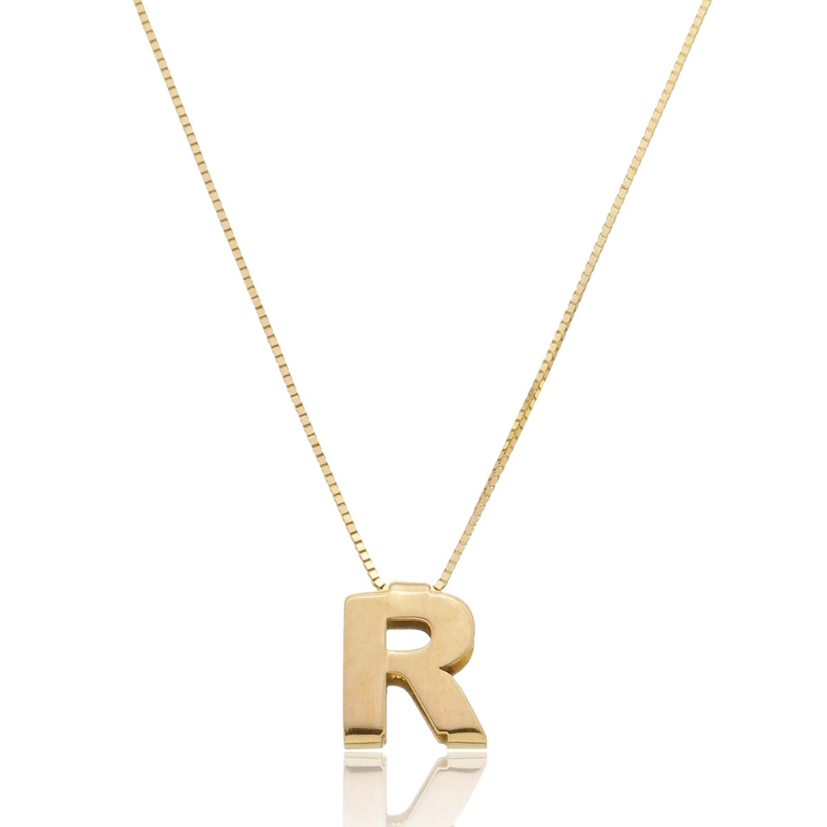 Pingente Ouro 18k Letras