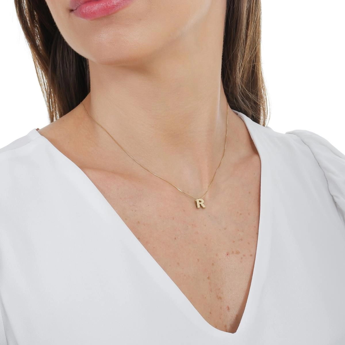 Pingente Ouro 18k Letras