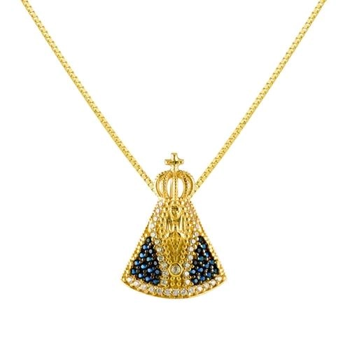 Pingente Ouro 18k Nossa Senhora 1.65 gramas