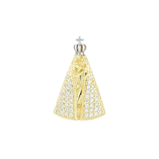 Pingente Ouro 18k Nossa Senhora 1.80 gramas