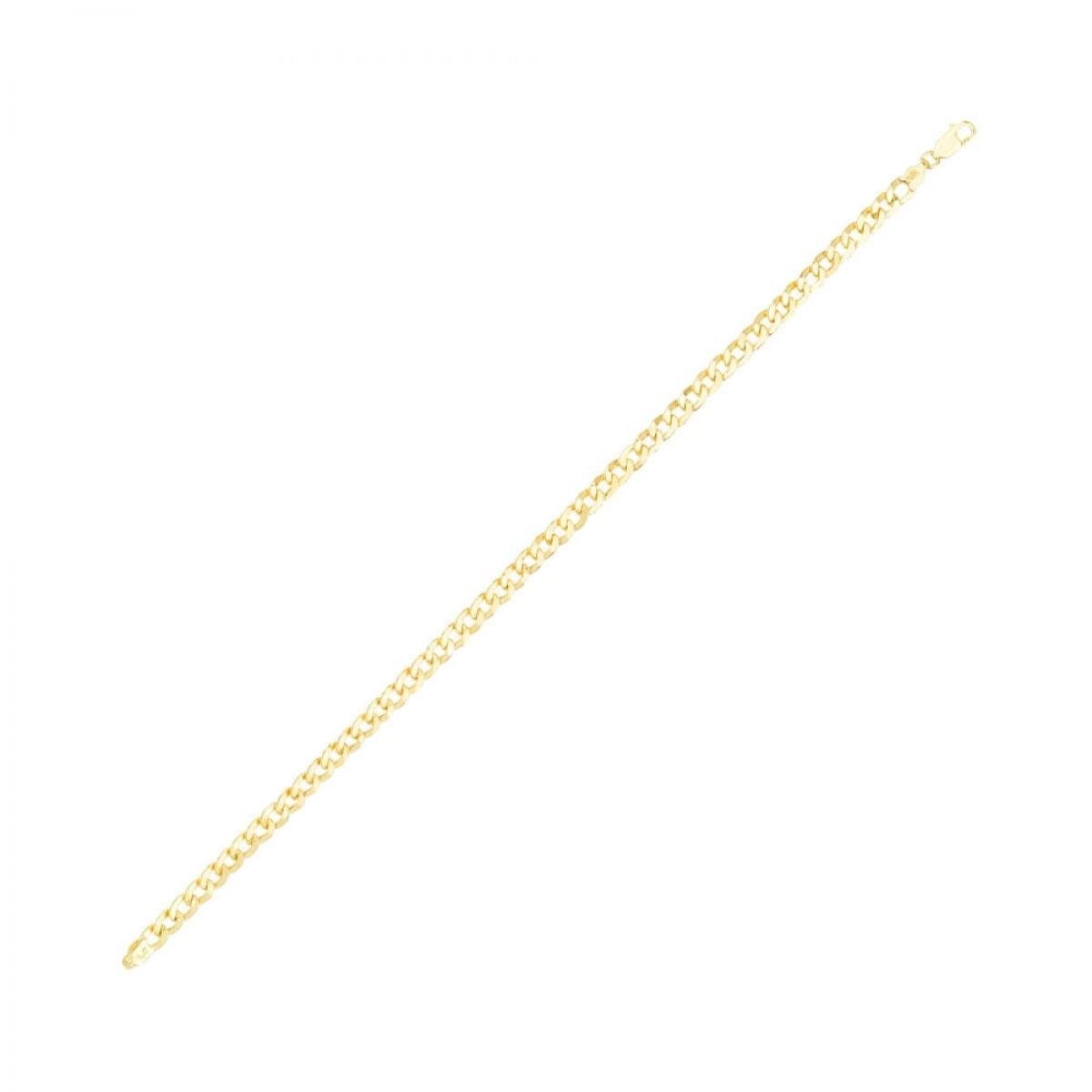 Pulseira Ouro 18k Grumet Oca 20cm 2.40 Gramas