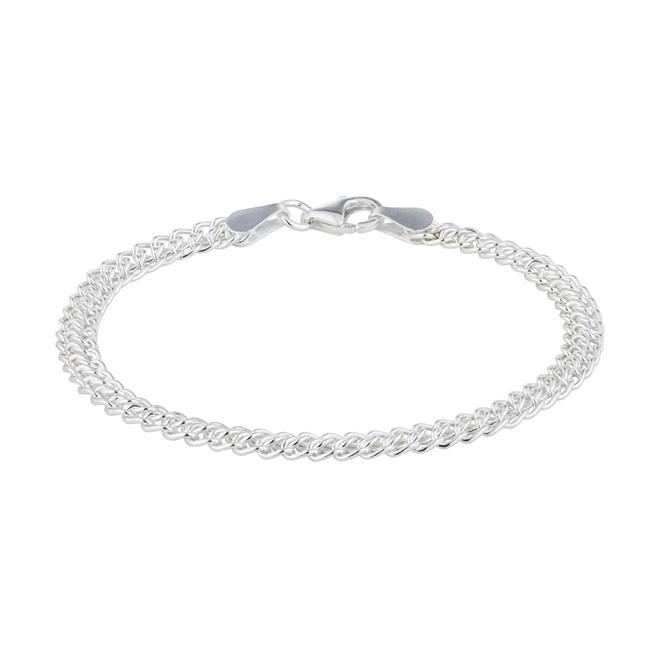 Pulseira Prata 925 Lacraia 19cm